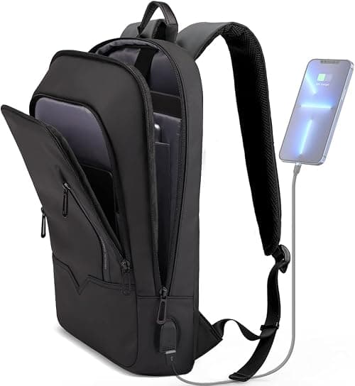 hk Backpack for Men Business Slim Laptop Bag على Amazon.ae - متتبع الأسعار