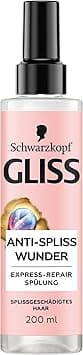 Gliss Conditioner Anti-Split End Miracle (200 ml), Conditioner Repairs Damaged Hair Fibres, for Long-Lasting Split Ends Sealing, with Heat Protection up to 230 °C on Amazon.ae - Price Tracker