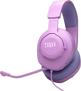 JBL Quantum 100M2 Wired Over-Ear Gaming Headset with JBL QuantumSOUND Signature, 3.5 mm Jack, Multi-Platform Compatibility and Removable Microphone with Mute Option, Purple on Amazon.ae - Price Tracker