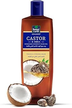 Parachute Advansed Castor & Shea Enriched Coconut hair oil, Thick & Strong Hair, 200ml on Amazon.ae - Price Tracker