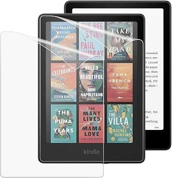 ELEPHANTBOAT® 2 Pack Tempered Glass Screen Protector for Kindle Paperwhite 7 Inch 12th Generation 2024, 9H Hardness, HD Clear, Anti-Scratch, Bubble Free, Easy Installation Film Guard on Amazon.ae - Price Tracker