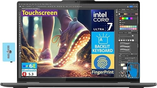 Lenovo Yoga 7i 2-in-1 Business Laptop 16.0" Touch FHD + IPS (Intel Core Ultra 7 155U (Beats i7-1335U), 16GB LPDDR5X, 2TB SSD, Backlit KYB, FP Reader, 2 Thunderbolt 4, Win11H) w/AI Copilot & DKZ Hub على Amazon.ae - متتبع الأسعار
