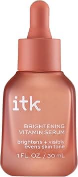 ITK Skincare Vitamin C Brightening Serum with Peptides + Niacinamide - Dark Spot Corrector & Morning Face Serum - Hydrate + Brighten Skin with Omegas 3/6/9 - Vegan + Cruelty Free, 1 Fl. Oz on Amazon.ae - Price Tracker