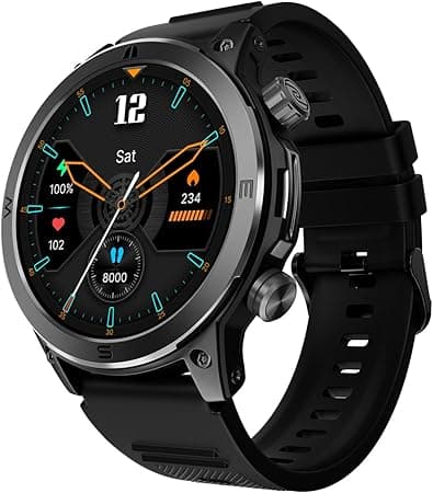 Noise Endeavour Rugged Smartwatch with 7Day Battery, BT Calling (Answer/Make), 1.46" AMOLED, 100+ Sport Modes, Rapid Health Tracking, SOS Technology, Functional crown, 1 Year Warranty (Black) on Amazon.ae - Price Tracker