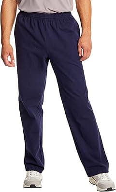 Hanes mens Essentials Men’s Sweatpants, Men’s Cotton Jersey Pants With Pockets, 33” Pants (pack of 1) - Amazon.ae Price Tracker