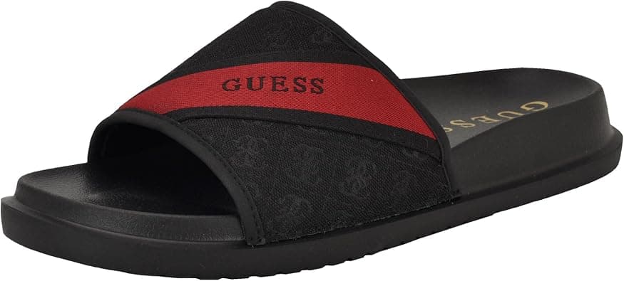 GUESS Vellden mens Slide Sandal على Amazon.ae - متتبع الأسعار