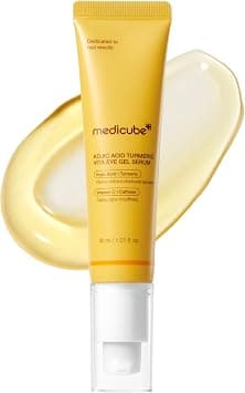 medicube Eye Serum with Kojic Acid Turmeric | All-Day Brightening Eye Gel Serum | Refreshing Eye Care with Vitamin C, Retinol & Caffeine | Hydrating & Cooling Formula | Korean Skincare, 1.01 fl.oz على Amazon.ae - متتبع الأسعار