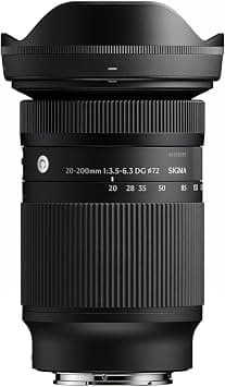 Sigma 20-200MM F/3.5-6.3 DG Contemporary For Sony E Mount, Uae Version With Uae Warranty Support on Amazon.ae - Price Tracker