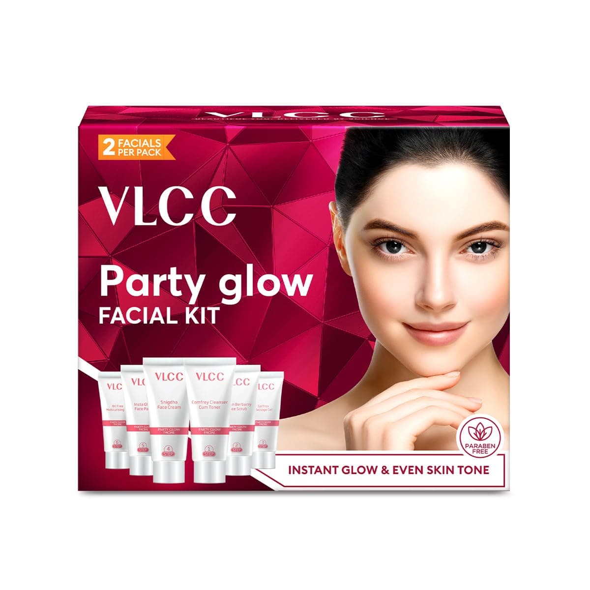 VLCC Party Glow Facial Kit, 60g, multi on Amazon.ae - Price Tracker