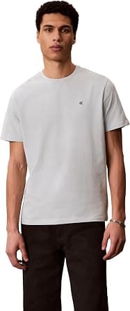 Calvin Klein Mens SS CLASSIC MONOGRAM Tees on Amazon - Best Deal Finder
