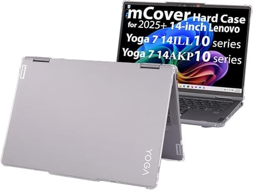 mCover case ONLY Compatible for 2025~2026 14-inch Lenovo Yoga 7 2-in-1 14ILL10 | 14AKP10 Series Windows Notebook Computers (NOT Fitting Any Other Models) (Clear) on Amazon.ae - Price Tracker