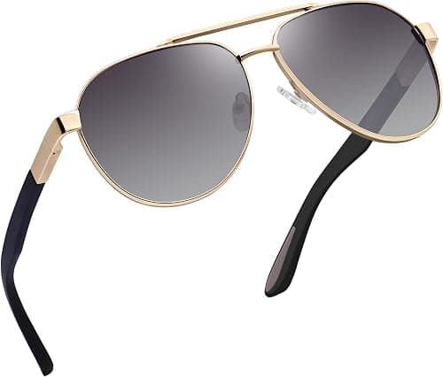 Joopin Polarized Aviation Sunglasses for Men Women Classic UV Protection on Amazon - Best Deal Finder
