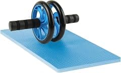 ALCOACH Ab Roller Wheel, Home Gym Equipment for Core Workout, No Noise Ab Roller Exercise Equipment with Knee Mat and Foam Handle for Abdominal Fitness Trainer. - Amazon.sa Price Tracker