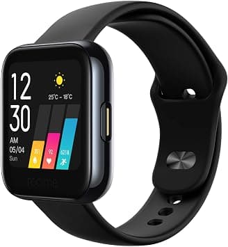 realme Fashion Watch 1.4" Large HD Color Display, Full Touch Screen, SpO2, Continuous Heart Rate Monitor, Black, Free Size (RMA161) on Amazon - Best Deal Finder