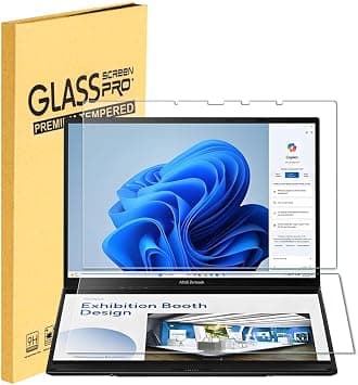 2 Pack Tempered Glass Screen Protector for 2025-2024 ASUS Zenbook Duo 2-in-1 Laptop Dual 14” OLED (UX8406) Touch Display Scratch Resistant Anti Fingerprint 9H Hardness Screen Filte on Amazon.ae - Price Tracker