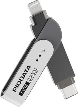 iXflash 512GB MFi Certified Flash Pen Drive for iPhone/iPad/Mac/PC USB 3.1 Type C Lightning External Storage Memory Photo Stick | Keep every memory before your phone fills up: Smart App Backup, 4K Recording & AES-256 Security in 512GB you control, Metal on Amazon.ae - Price Tracker