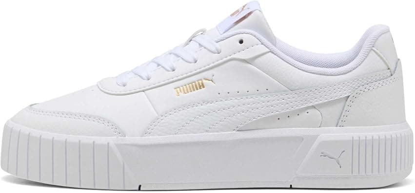 PUMA Carina Mia PUMA White-PUMA Gold womens Low Boot on Amazon - Best Deal Finder