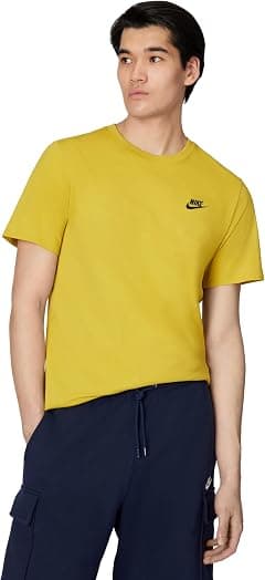 Nike Mens M Nsw Club Tee T-Shirts - متتبع أسعار Amazon.sa