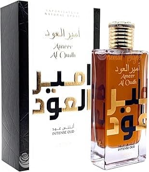 Lattafa Ameer Al Oudh Intense Oud Eau De Parfum for Men, 100 Ml on Amazon.ae - Price Tracker