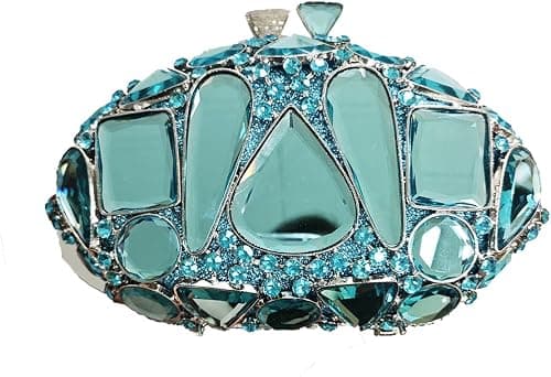Stones Clutch Women Luxury Crystal Evening Bag Rhinestone Evening Bag for Party and Wedding Unique Evening Bags on Amazon.ae - Price Tracker