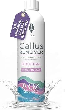 Lee Beauty Professional Best Callus Remover, Callus Eliminator, Liquid & Gel For Corn And Callus On Feet, Does Better Job Than Electric Shaver & foot scrubber. على Amazon.ae - متتبع الأسعار