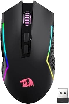 Redragon M693 Wireless Gaming Mouse, 8000 DPI Mice w/ 3-Mode Connection, BT & 2.4G Wireless, 7 Macro Buttons, Reliable Power Capacity for PC/Mac/Laptop on Amazon - Best Deal Finder
