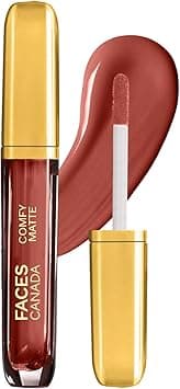 FACESCANADA Comfy Matte Liquid Lipstick - Lowkey Charm 30, 3.8 ml | Comfortable 10HR Longstay | Intense Matte Color | Almond Oil & Vitamin E Infused | Super Smooth | No Dryness | No Alcohol on Amazon.ae - Price Tracker