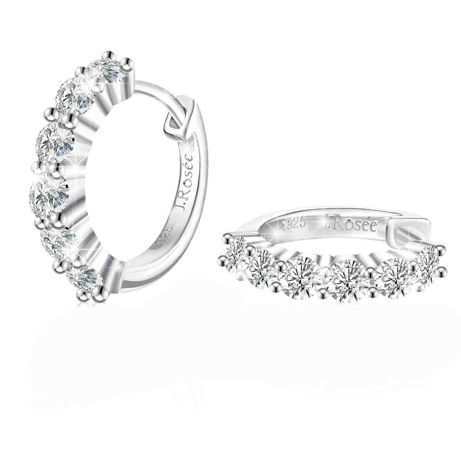 Swarovski Elements Crystal 18K Gold Plated 925 Sterling Silver Studs Earrings for Women Ladies Girls Gift Package J.Rosée Fashion Jewelry… on Amazon.ae - Price Tracker