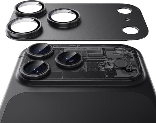 ESR for iPhone 18 Pro Camera Lens Protector, 1 Pack, Black على Amazon.ae - متتبع الأسعار