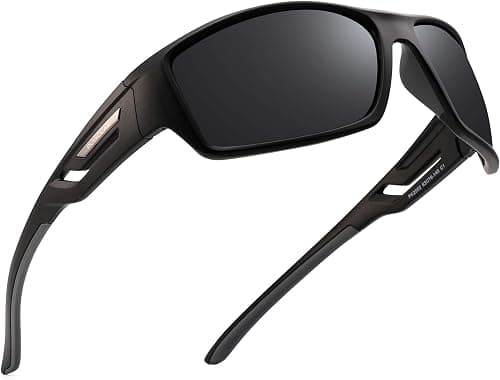 PUKCLAR Polarised Sports Sunglasses for Men Women - Lightweight TR90 Frame, UV400 Protection, Spring Hinges for Driving Cycling Running on Amazon - Best Deal Finder