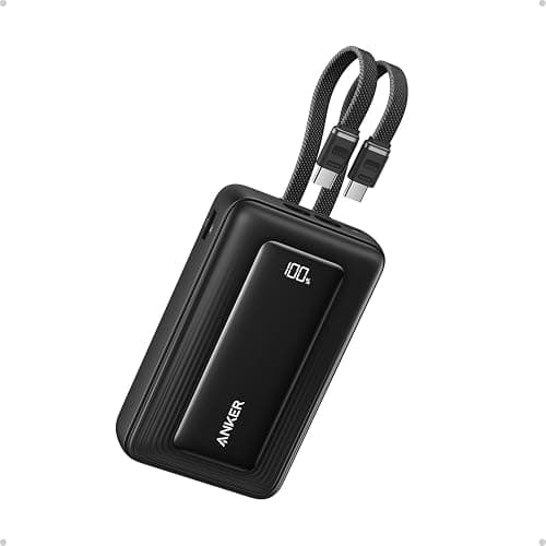 Anker Zolo Power Bank (2025 Upgraded Version), 45W Max Fast Charging, 20,000mAh Battery Pack, Dual Built-in USB-C Cables, USB-C&A Port, for iPhone 17/16 Series, Galaxy, and More على Amazon.ae - متتبع الأسعار