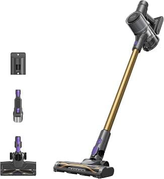DREAME EasyVac Cordless Vacuum Cleaner, 26,000Pa Powerful Suction, 50-Min Runtime, 1.25kg Lightweight Stick Vacuum, LED Brush Head, Smart LED Display, 99.9% Filtration for Hard Floor & Carpet على Amazon.ae - متتبع الأسعار
