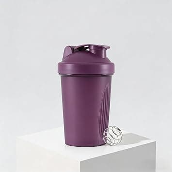 1 pcs Protein Shaker Bottle with Mixing Ball, 13.5oz Leakproof Gym Shaker Cup for Fitness & Meal Prep (purple) on Amazon.ae - Price Tracker