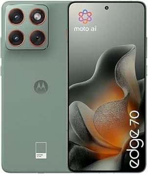 MOTOROLA Edge 70 5G, 12+12GB RAM Boost, 512 GB ROM, OIS Camera, IP68/IP69, Snapdragon 7 Gen 4, 6.7" pOLED Display 120Hz, PANTONE Lily Pad (UAE Type Approved) on Amazon.ae - Price Tracker