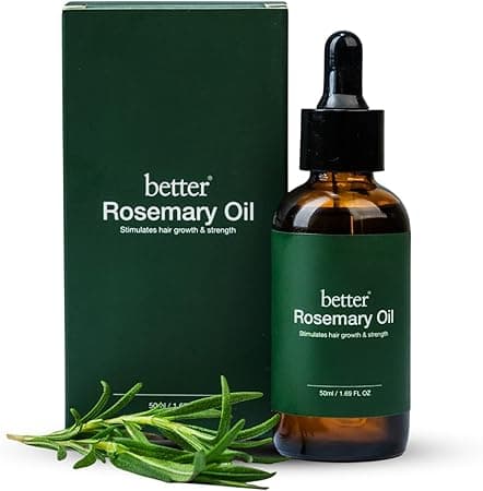 Better Hair Oil with Rosemary, Amla & Moringa | Scalp Treatment for Hair Growth, Nourishment & Strengthening | Reduces Hair Fall & Split Ends | 50ml on Amazon.ae - Price Tracker