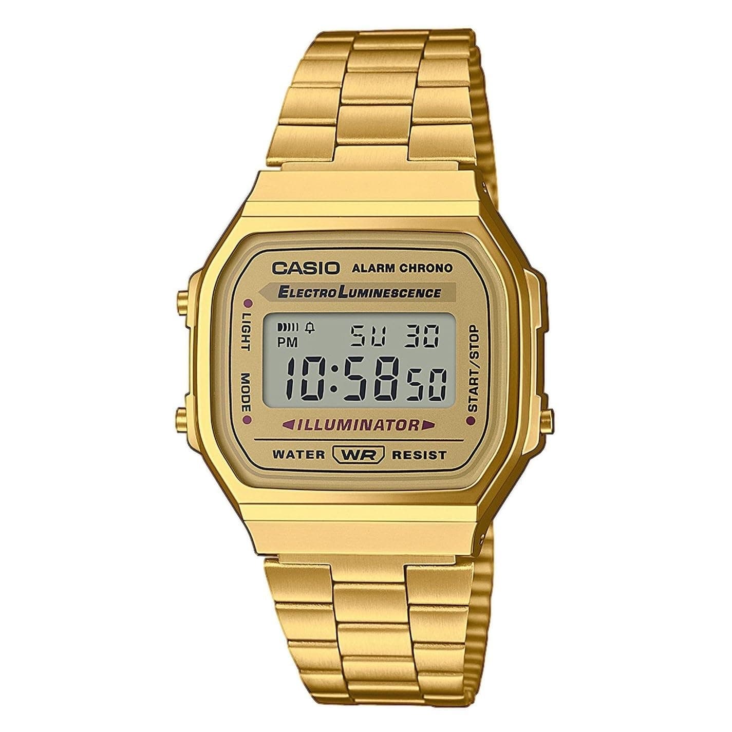 Casio Unisex Watch - A168WG-9WDF Champagne Gold Dial, Champagne Gold Band on Amazon.ae - Price Tracker