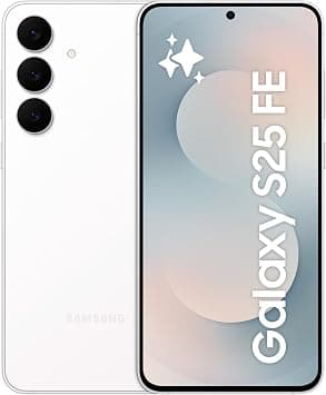 Samsung Galaxy S25 FE, 5G, Smartphone, Android, 8GB RAM, Octa Core, 1.3GHz, 6.7-inch, Full HD, 120Hz (White, 256GB) on Amazon.sa - Price Tracker