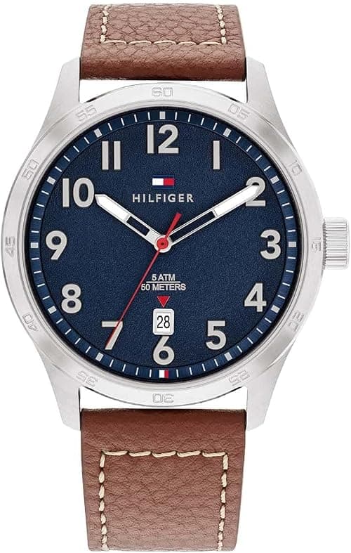 Tommy Hilfiger FORREST MENS NAVY DIAL STAINLESS STEEL Watch - 1710559 on Amazon - Best Deal Finder