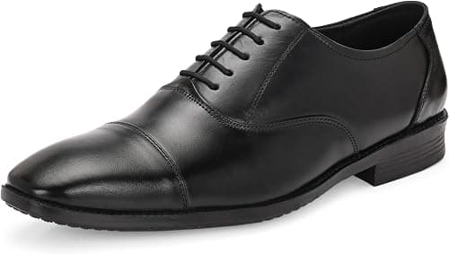 Blue Leather Lace-up Men's Formal Shoe | Stylish with Soft Cushioned Insole | Trendy Lace-Up Design | Durable Leather with Anti-Skid Sole | Perfect for Formal Wear 4031-1 on Amazon.ae - Price Tracker