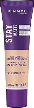 Rimmel Stay Matte Foundation, Porcelain Ivory, 1 Fluid Ounce on Amazon.ae - Price Tracker