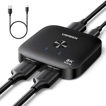 UGREEN 8K@60Hz 2 in 1 Out HDMI Switch Compatible with PS5/Xbox/Apple/TV - Amazon.sa Price Tracker