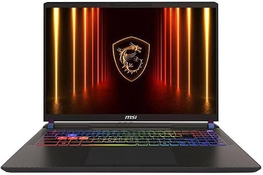 MSI Vector 16 HX AI Gaming Laptop, 16" FHD+ 144Hz Display, Intel Core Ultra 7 255HX, 16GB DDR5 RAM, 512GB PCIe 4.0 SSD, NVIDIA GeForce RTX 5070 Ti 12GB GDDR7, RGB Keyboard, Win 11 على Amazon.ae - متتبع الأسعار