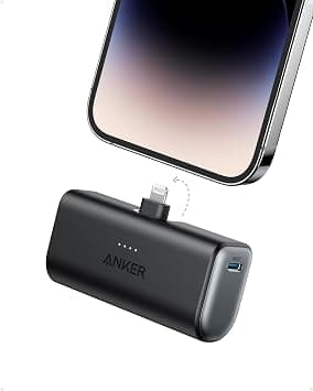 Anker 621 Power Bank with Built-in Lightning Connector, MFi Certified, Battery Pack 5,000mAh 12W, Compatible with iPhone 15/15 Pro / 15 Plus / 15 Pro Max, iPhone 14 and 13 Series (Black) on Amazon.ae - Price Tracker