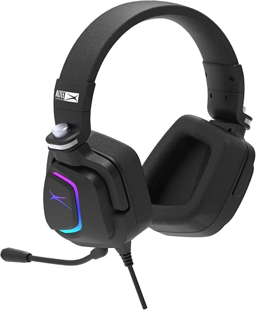 Altec Lansing RGB Wired Gaming USB Headset ALGH9605- Black on Amazon - Best Deal Finder