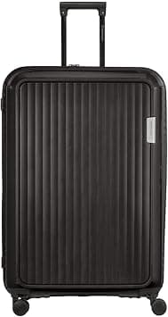 Wenger Optimo 84cm Black Cabin Trolley With 4 Spinner Wheels, PP Hard Shell, TSA Lock, Scratch-Resistant Texture, 3-Point Locking, Organized Interior, 5-Year Warranty. على Amazon.ae - متتبع الأسعار