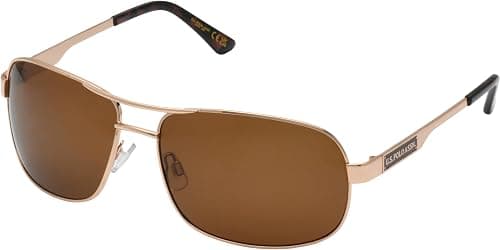 U.S. POLO ASSN. mens Pa3015 Metal Wrap Aviator Navigator Rectangle Polarized Pilot Sunglasses With Uv400 Protection, Sport Sunglasses for Men Aviator Sunglasses على أمازون - دليلك لأفضل العروض