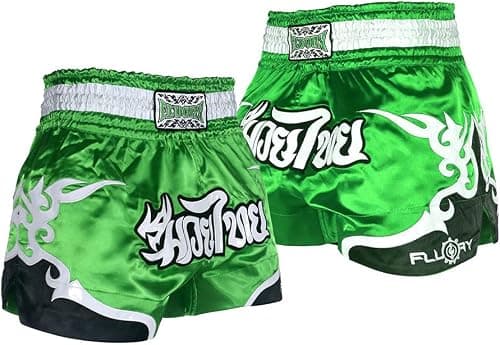 FLUORY Muay Thai Fight Shorts,MMA Shorts Clothing Training Cage Fighting Grappling Martial Arts Kickboxing Shorts Clothing on Amazon.ae - Price Tracker