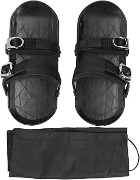 Mini Short Ski Skates for Snow, Adjustable Snow Blades for Winter Shoes, Skates for Outdoor Sports, Portable Snowskates, Thin Mini Skis for Cross Country, Skiing & Fun Outdoors على Amazon.ae - متتبع الأسعار