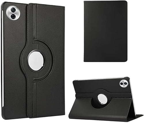 Lukione Case Compatible with Honor Pad 10 Case (12.1" 2025 release) Multifunctional Leather Cover Swivel Unique Stand Anti-Fall Auto Sleep/Wake (Black) on Amazon.ae - Price Tracker