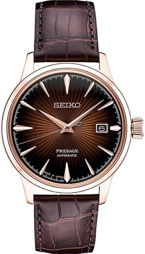Seiko Presage Analog Automatic Blue Dial stainless steel Watch for Men SRPJ13J on Amazon - Best Deal Finder